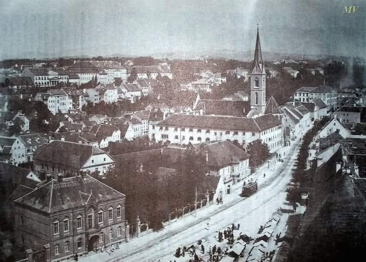 Tramvaja na Kaptolu 1923. godine